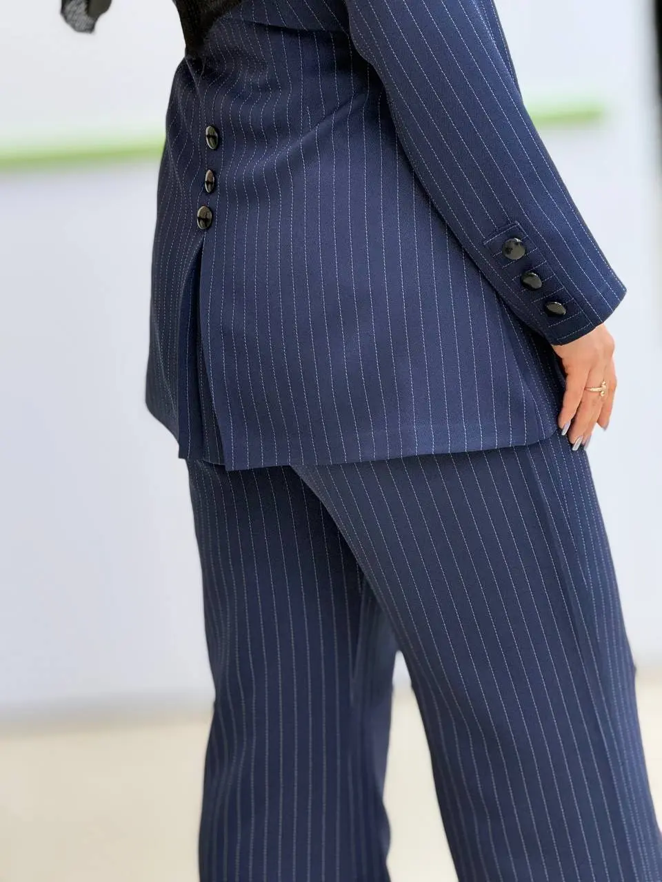 کت و شلوار یقه دکمه